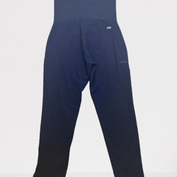 Figs Yola Maternity Scrub Pants Size L Navy Worn Twice - Picture 5 of 8